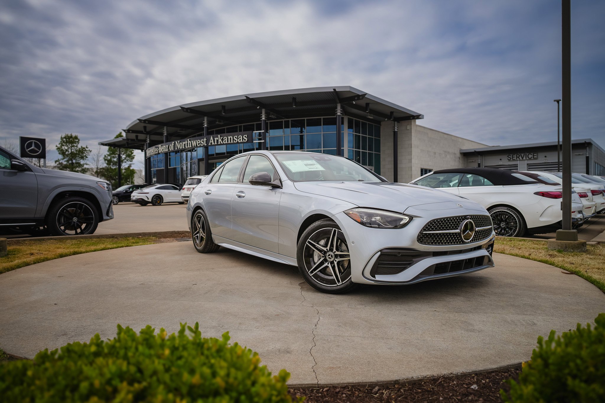 New 2026 Cirrus Silver Metallic Mercedes-Benz C 300 image 1