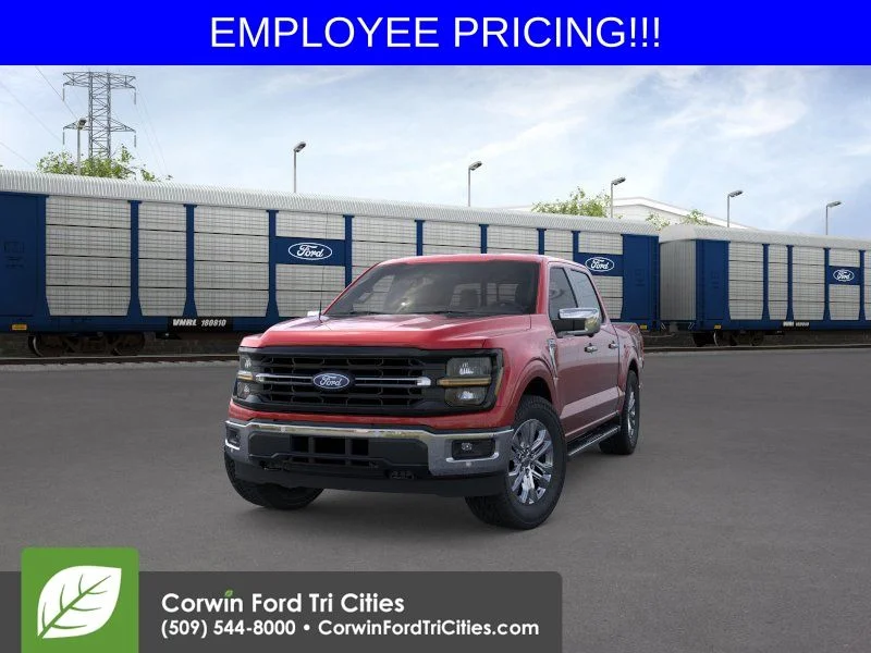 New 2026 Ruby Red Metallic Tinted Clearcoat Ford XLT image 3