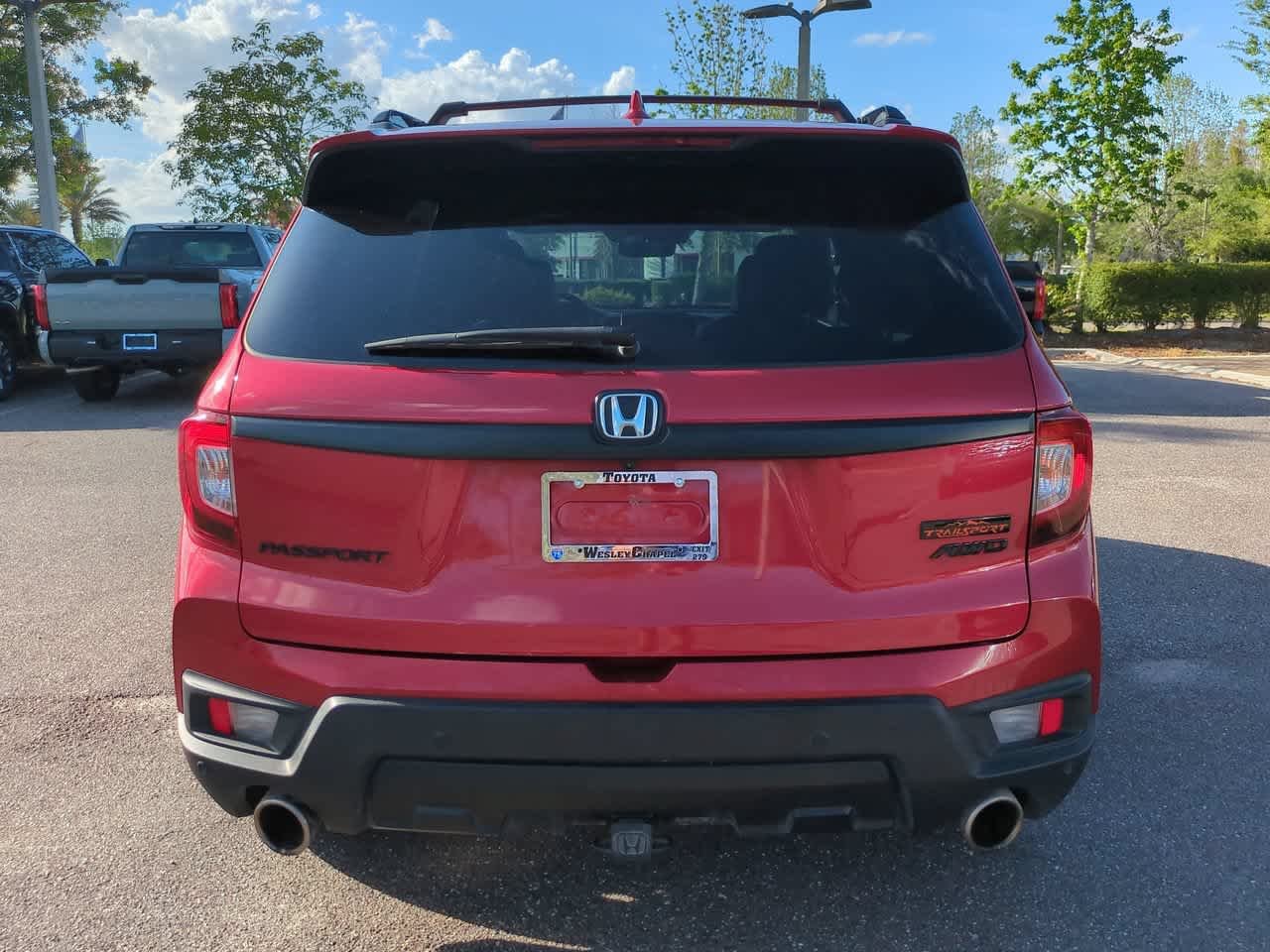Used 2023 Radiant Red Metallic II Honda TrailSport image 5