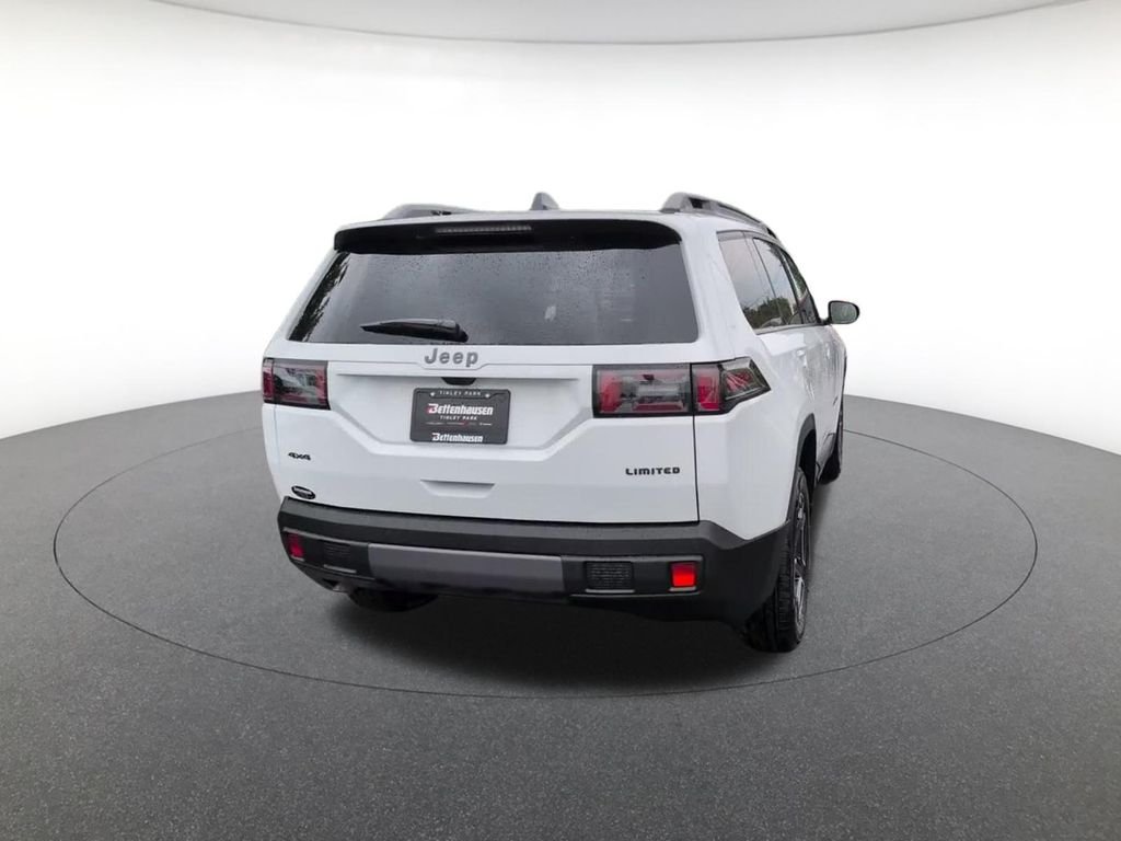 New 2026 Bright White Clear-Coat Exterior Paint Jeep Limited image 6