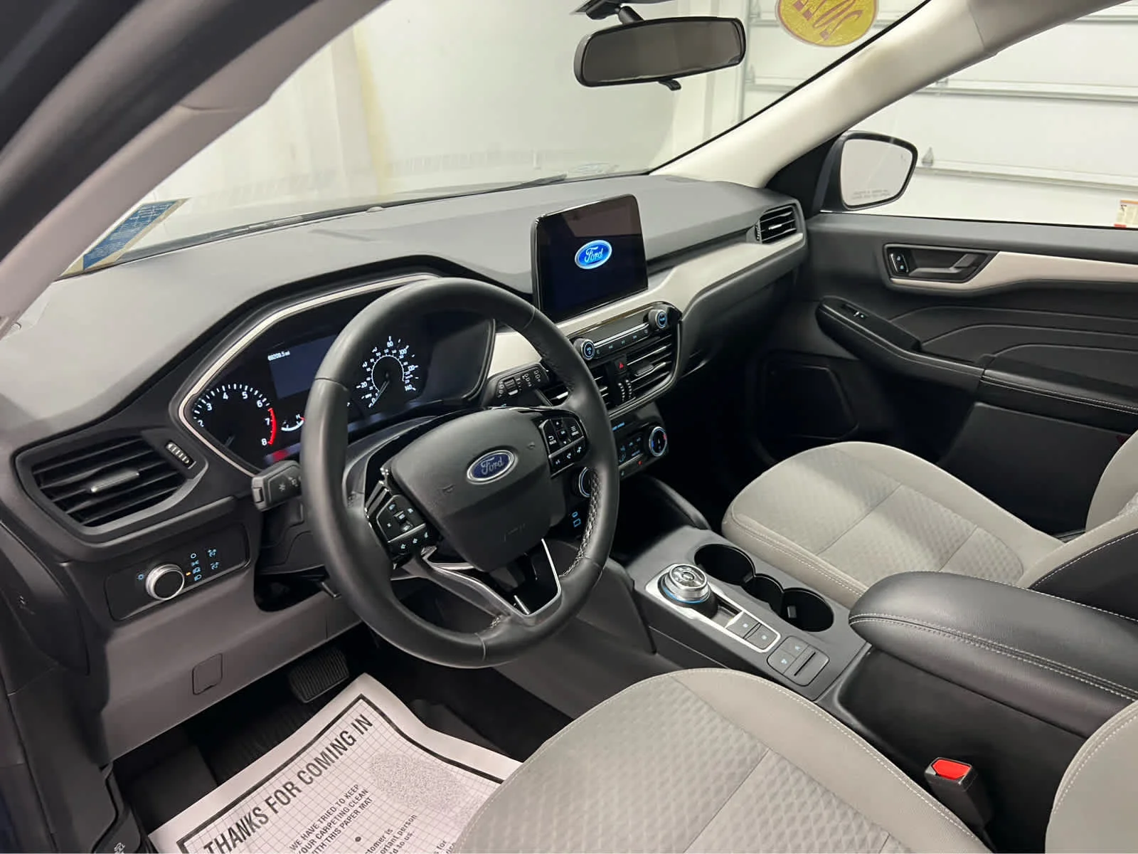 Used 2022 Stone Blue Metallic Ford SE image 13