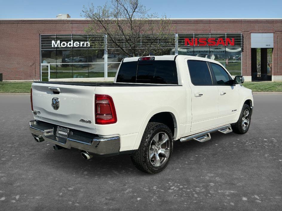 Used 2022 Bright White Clearcoat Ram Laramie image 4