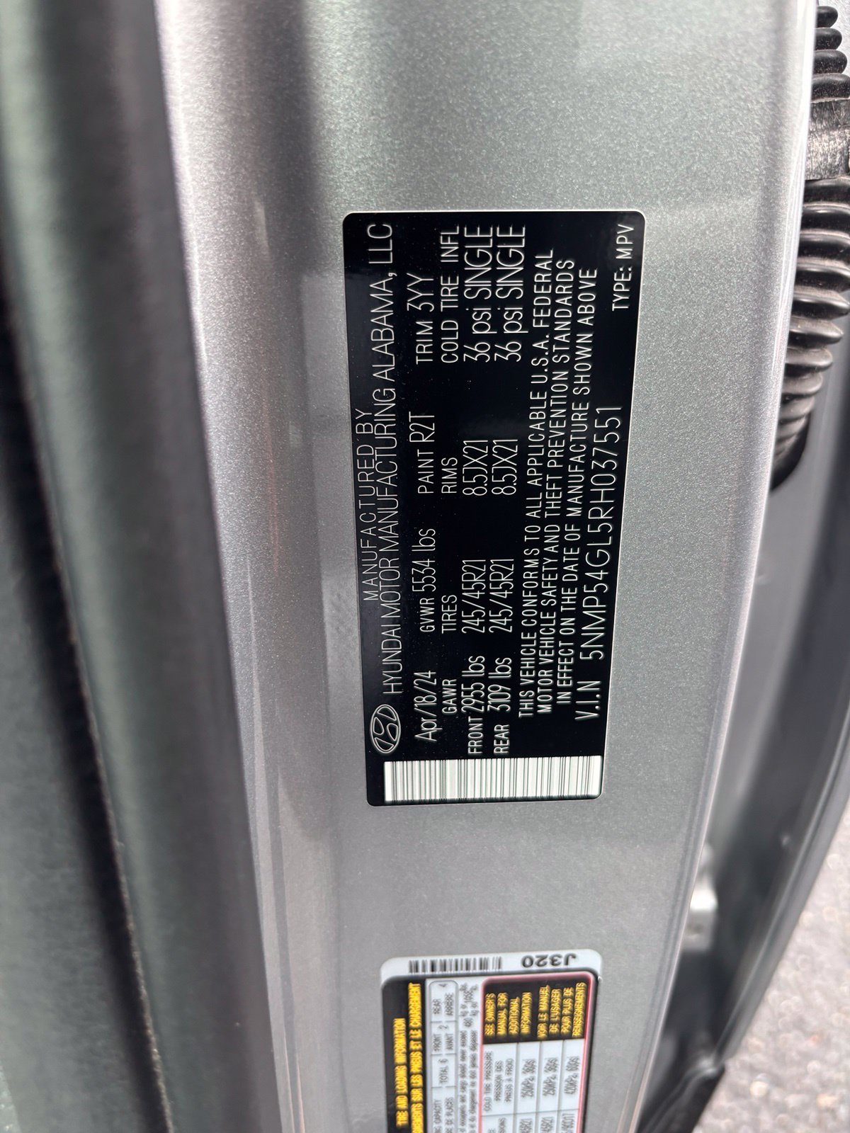 Used 2024 Silver Hyundai Calligraphy image 11