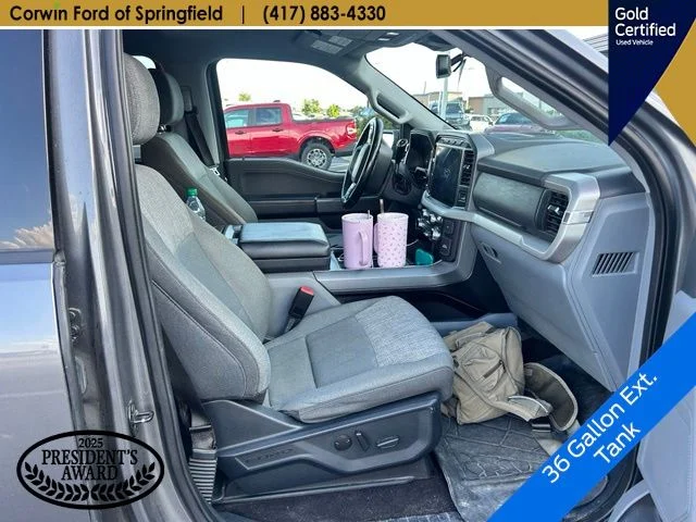 Used 2022 Carbonized Gray Metallic Ford XLT image 10