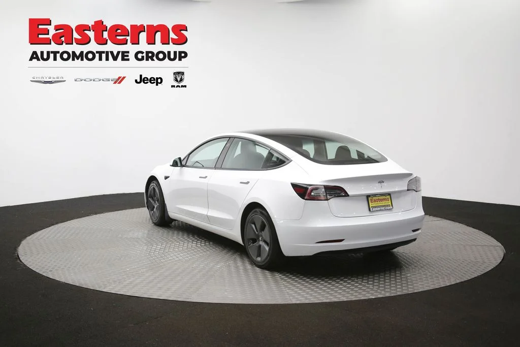 Used 2021 White Tesla Standard Range Plus image 59