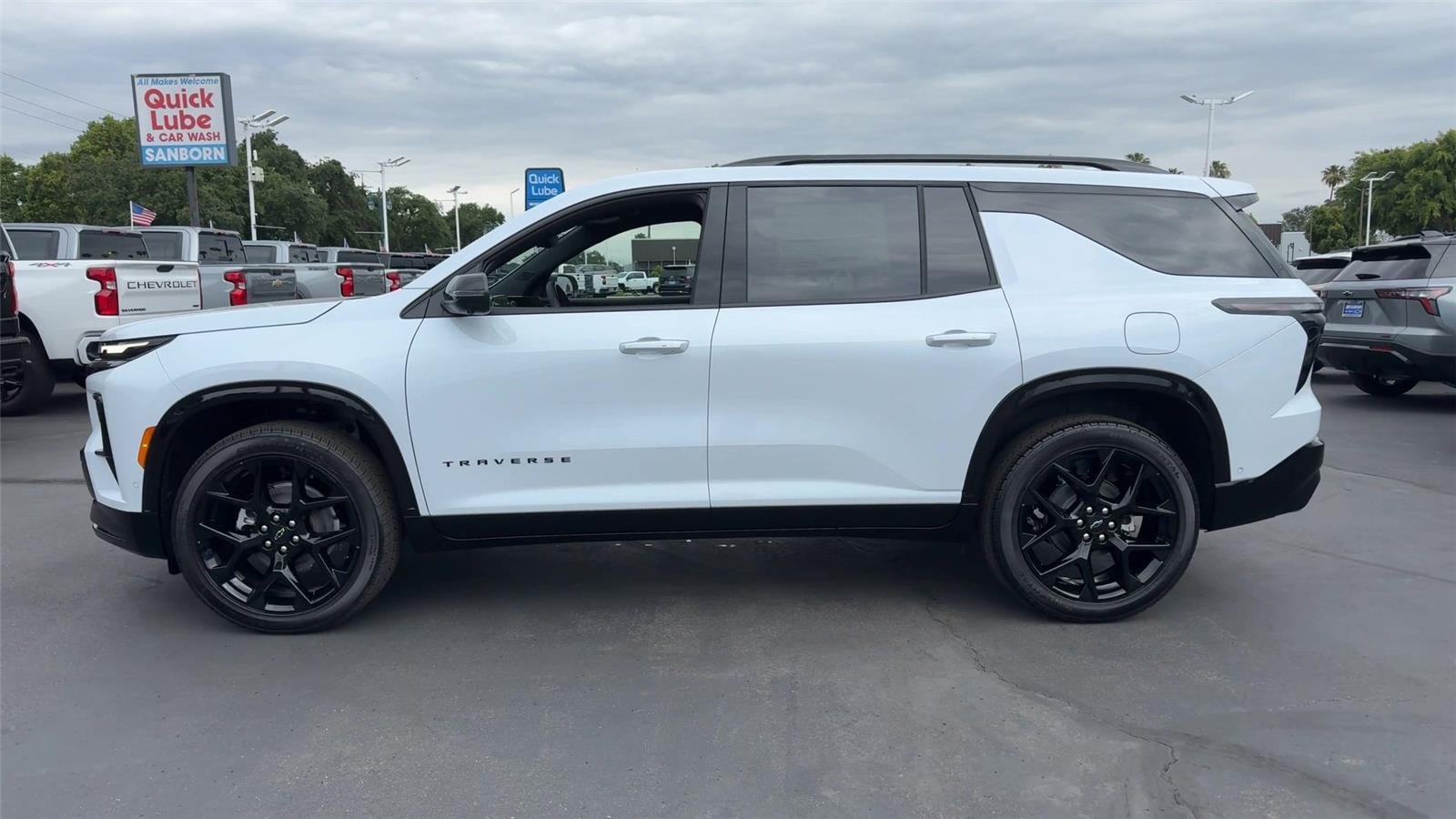 New 2026 Polar White Tricoat Chevrolet RS image 8