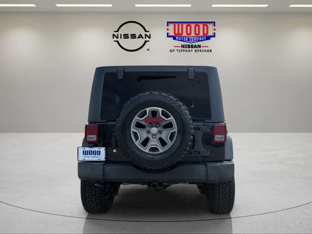 Used 2018 Black Clearcoat Jeep Unlimited Rubicon image 4