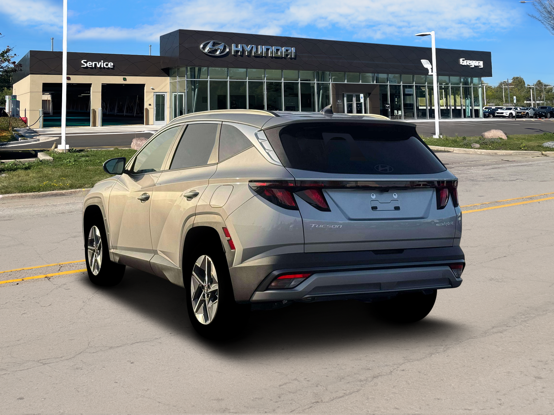 New 2026 Silver Hyundai SEL AWD image 5