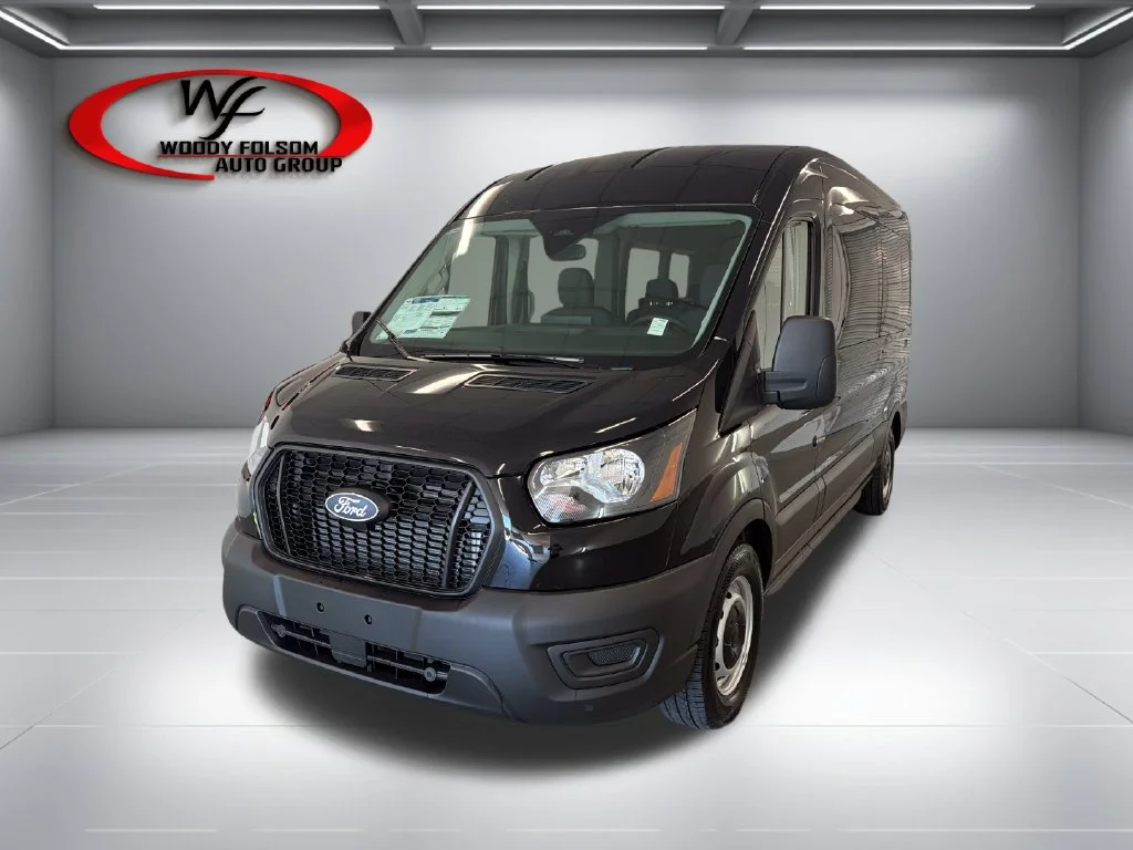 New 2027 Agate Black Metallic Ford Passenger Van XL image 3