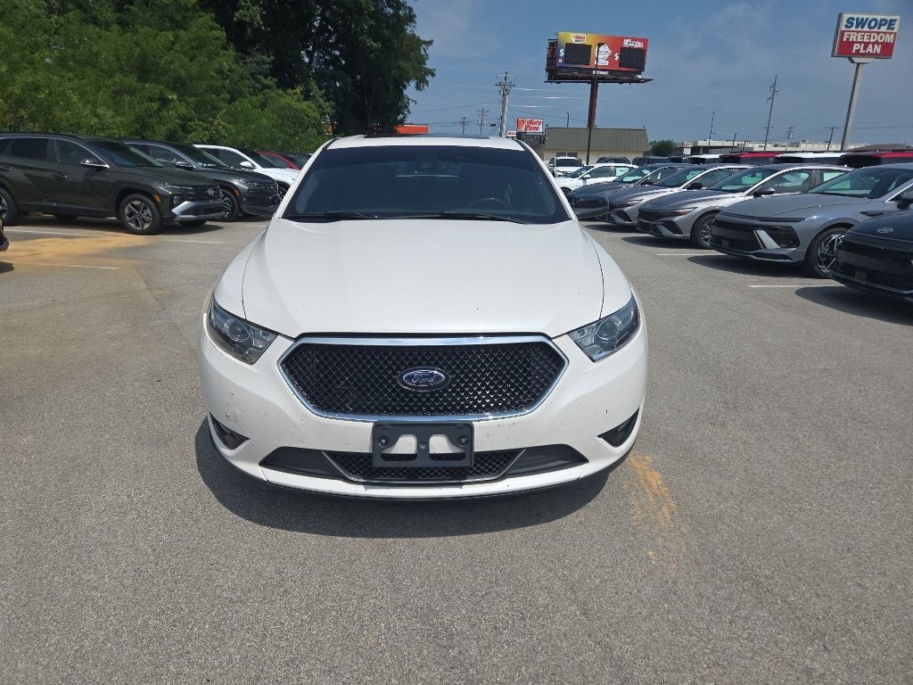 Used 2017 White Platinum Metallic Tri-Coat Ford SHO image 8