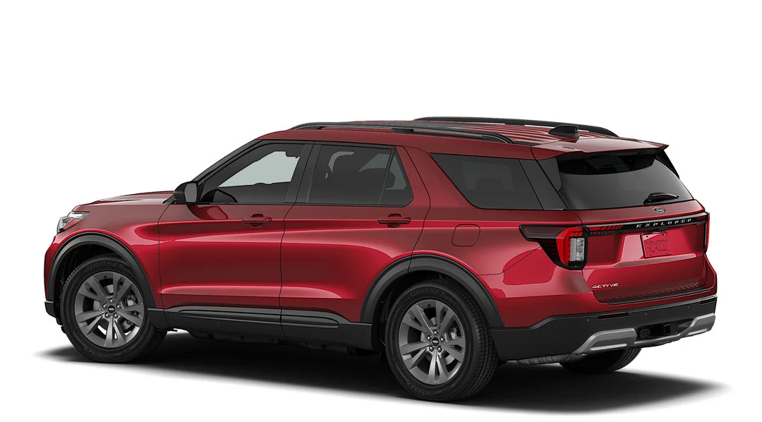 New 2027 Ruby Red Metallic Tinted Clearcoat Ford Active w/200A Pkg image 2