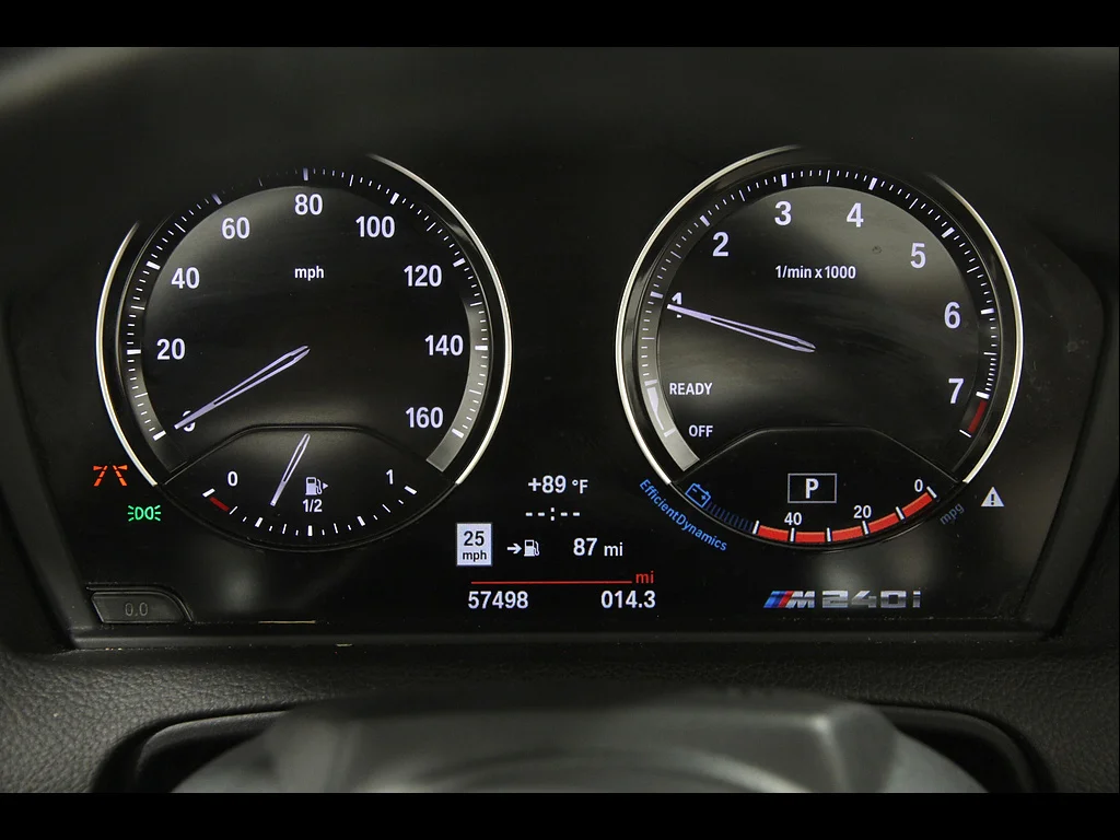 Used 2020 BLUE BMW M240i xDrive image 9