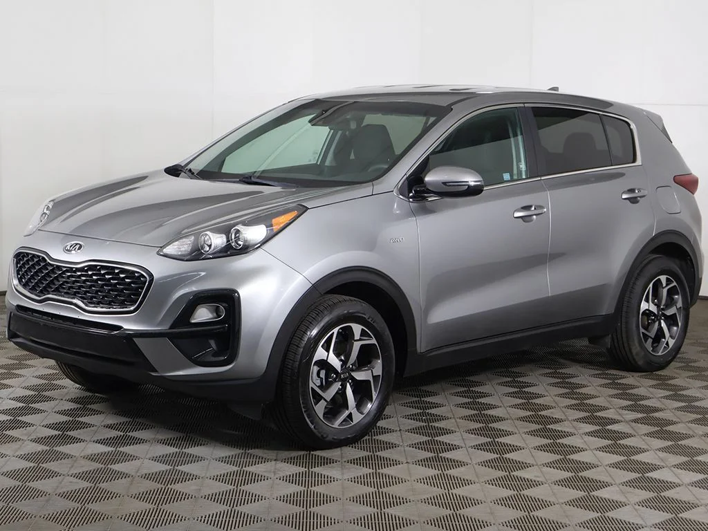 Used 2020 Gray Kia LX image 7