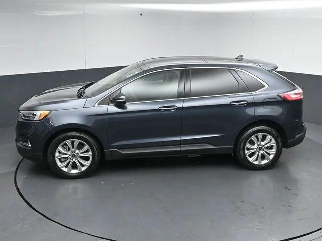 Certified Used 2024 Stone Blue Metallic Ford Titanium image 45