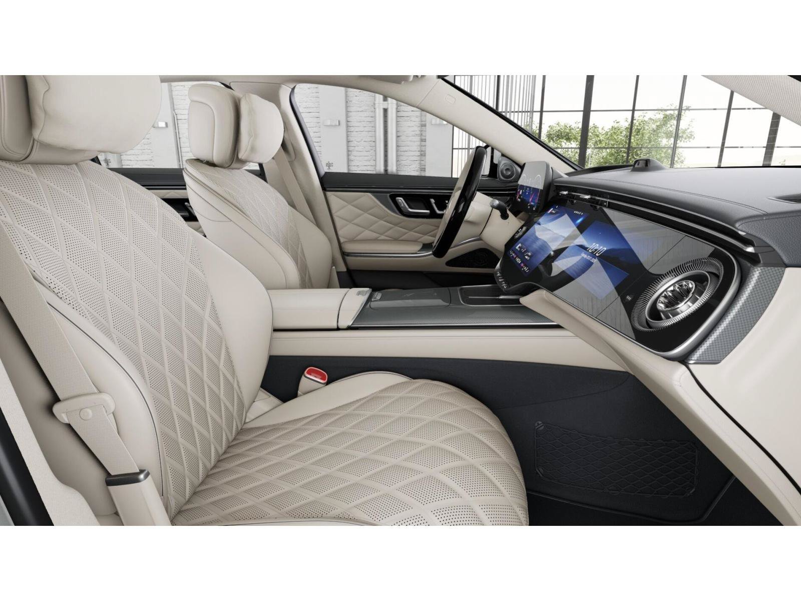 New 2027 MANUFAKTUR Moonlight White Metallic Mercedes-Benz S 580 image 4