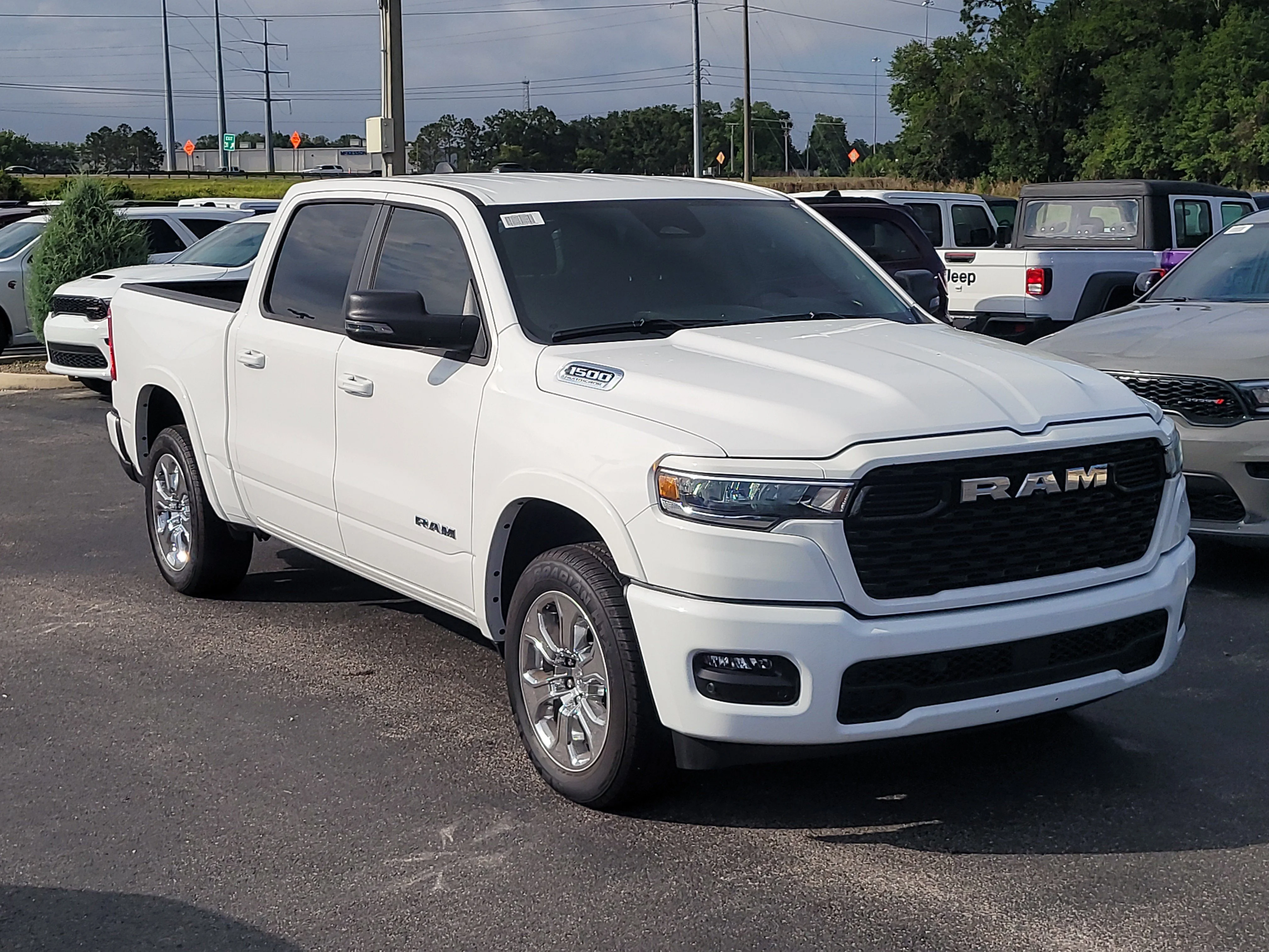 New 2026 Bright White Clearcoat Ram Big Horn image 2