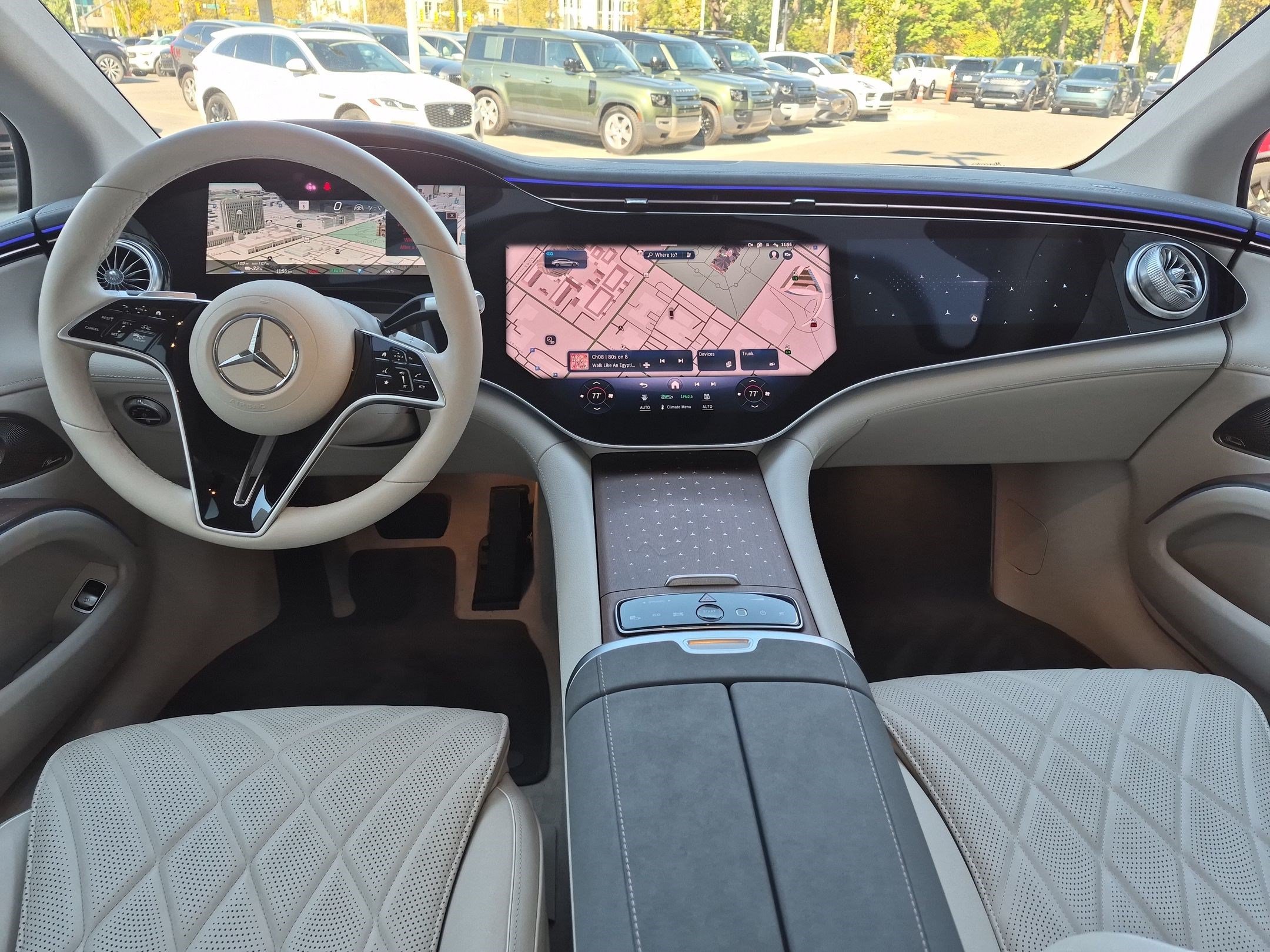 Certified Used 2024 Cirrus Silver Metallic Mercedes-Benz EQS 580 image 28