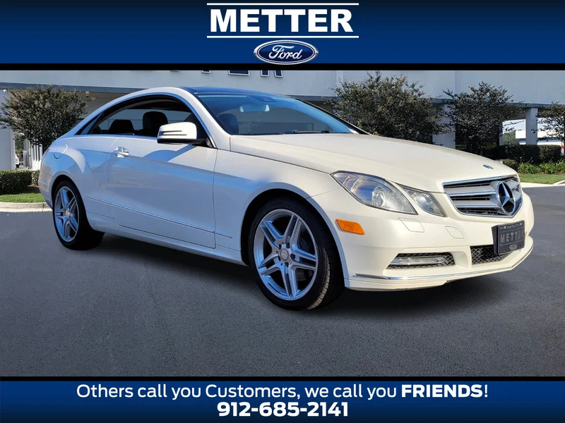 2013 Mercedes-Benz E-Class E 350 Coupe Coupe Rear-Wheel Drive 7-Speed Automatic