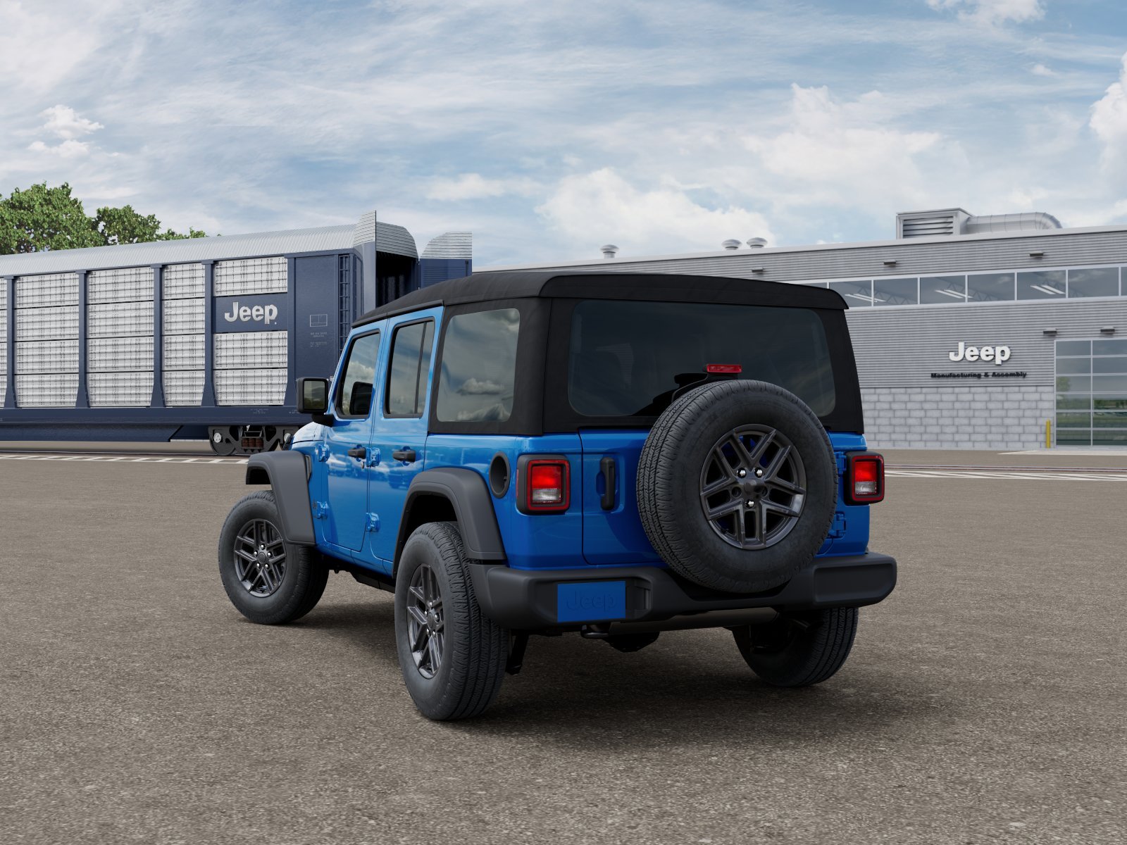 New 2027 Hydro Blue Pearlcoat Jeep Sport S image 17