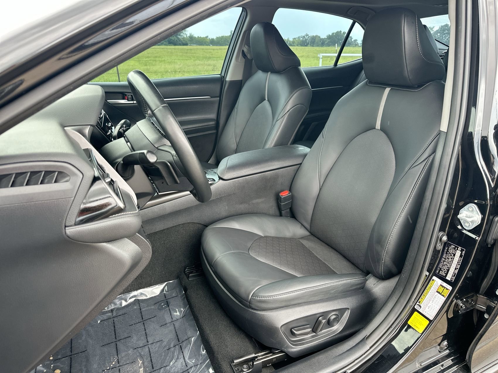 Used 2023 Midnight Black Metallic Toyota XSE image 11