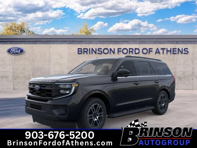 New 2026 Agate Black Metallic Ford Active image 1