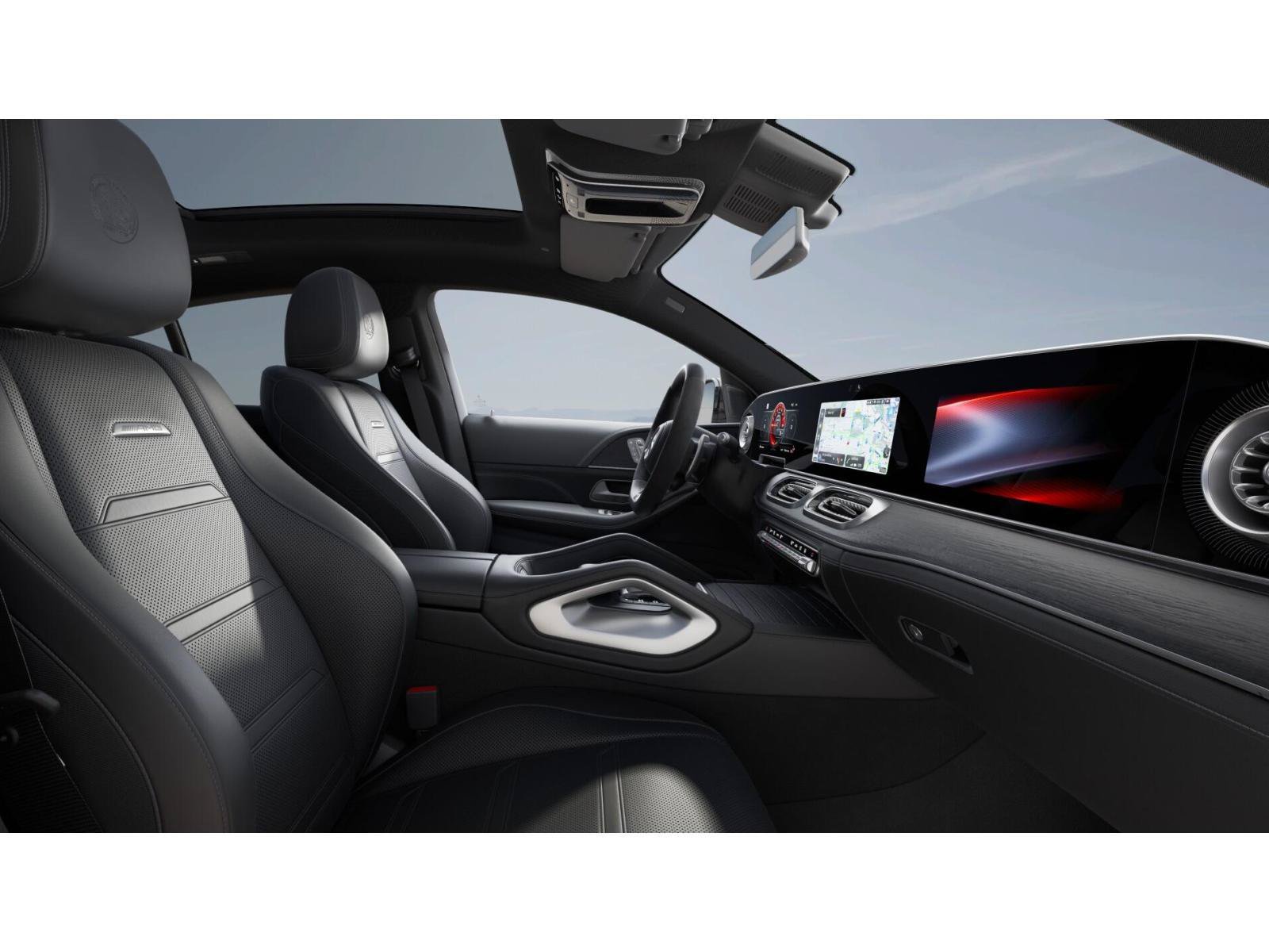 New 2027 MANUFAKTUR Moonlight White Metallic Mercedes-Benz AMG® GLE 53e 4MATIC+ Coupe image 46