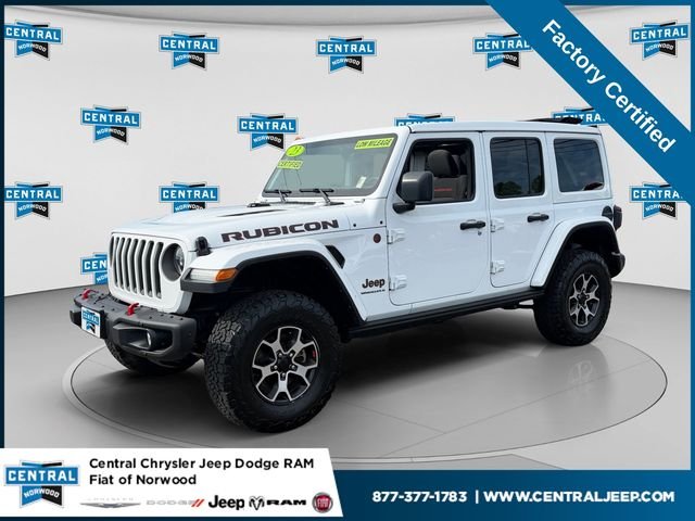 Used 2023 White Jeep Rubicon image 1