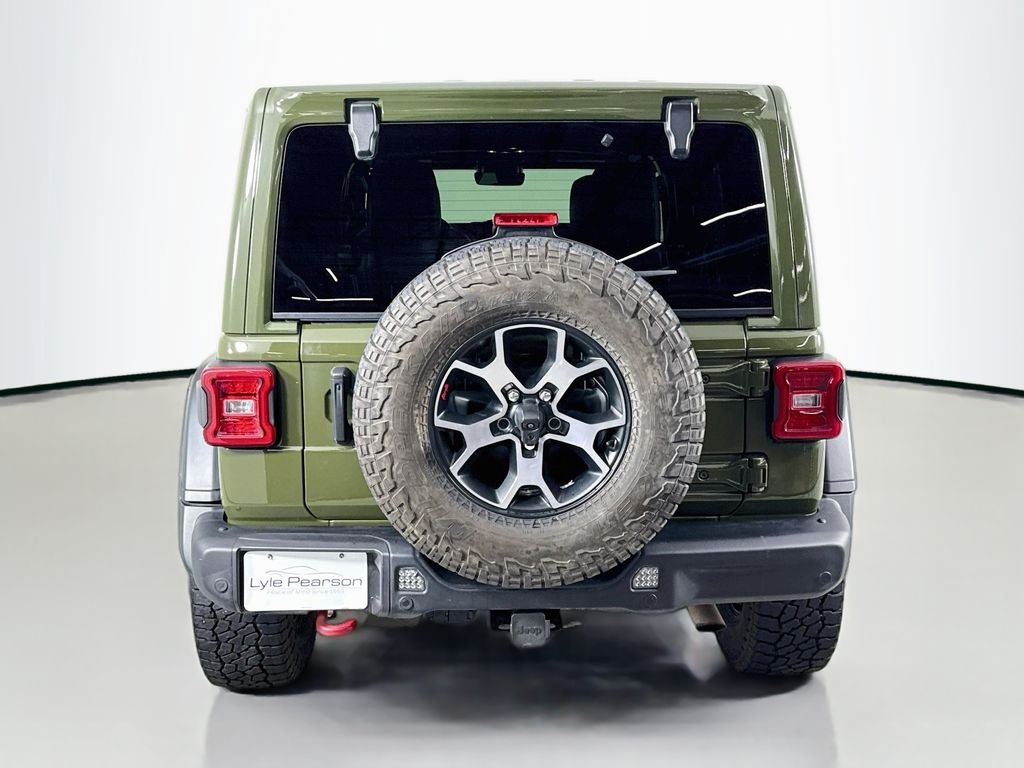 Used 2021 Green Jeep Unlimited Rubicon image 10