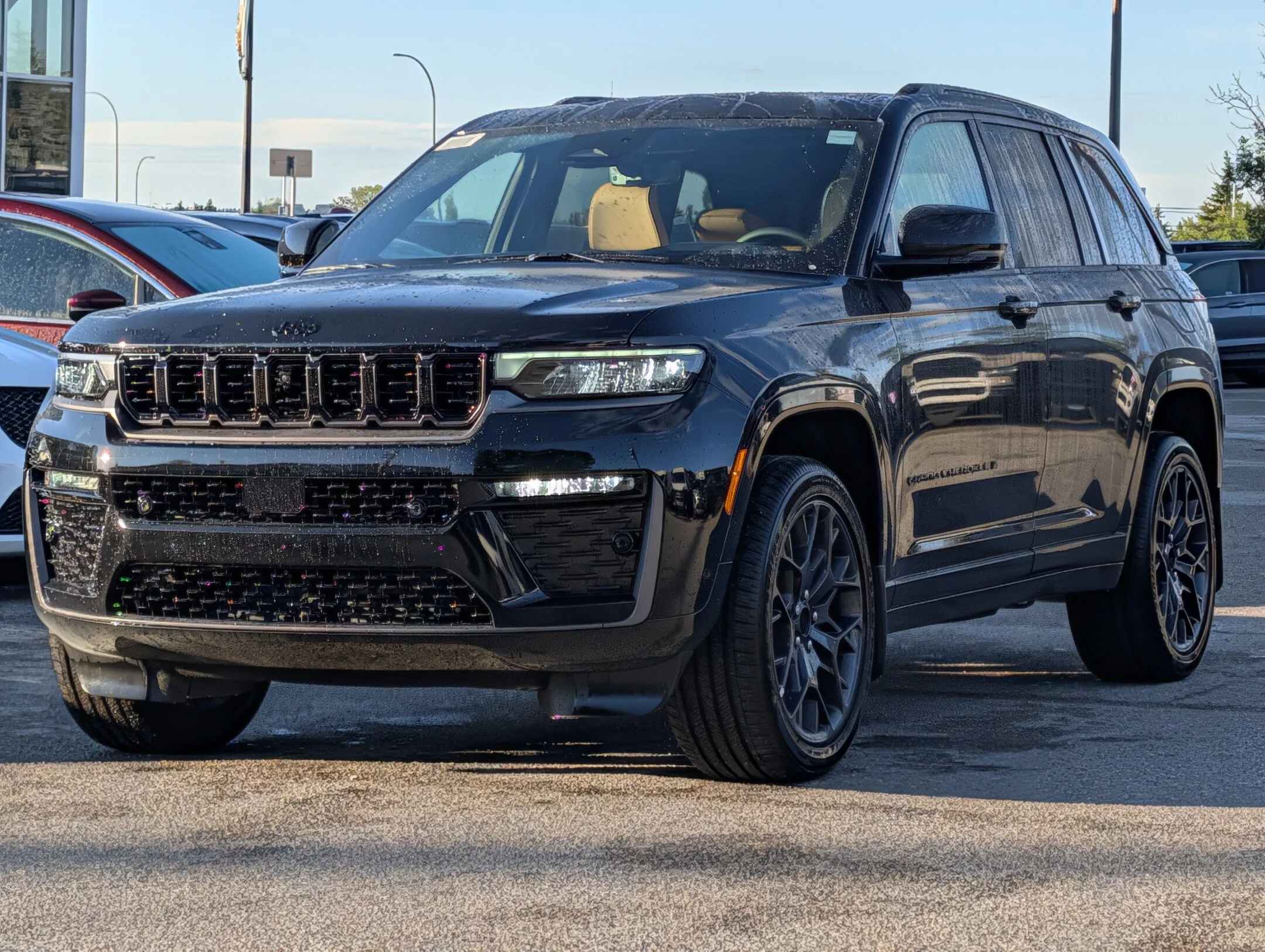 New 2026 Black Jeep Summit - - 4x4 - Advanced ProTech Group IV - Palermo Leather Seats - Head-Up Display & More! image 4