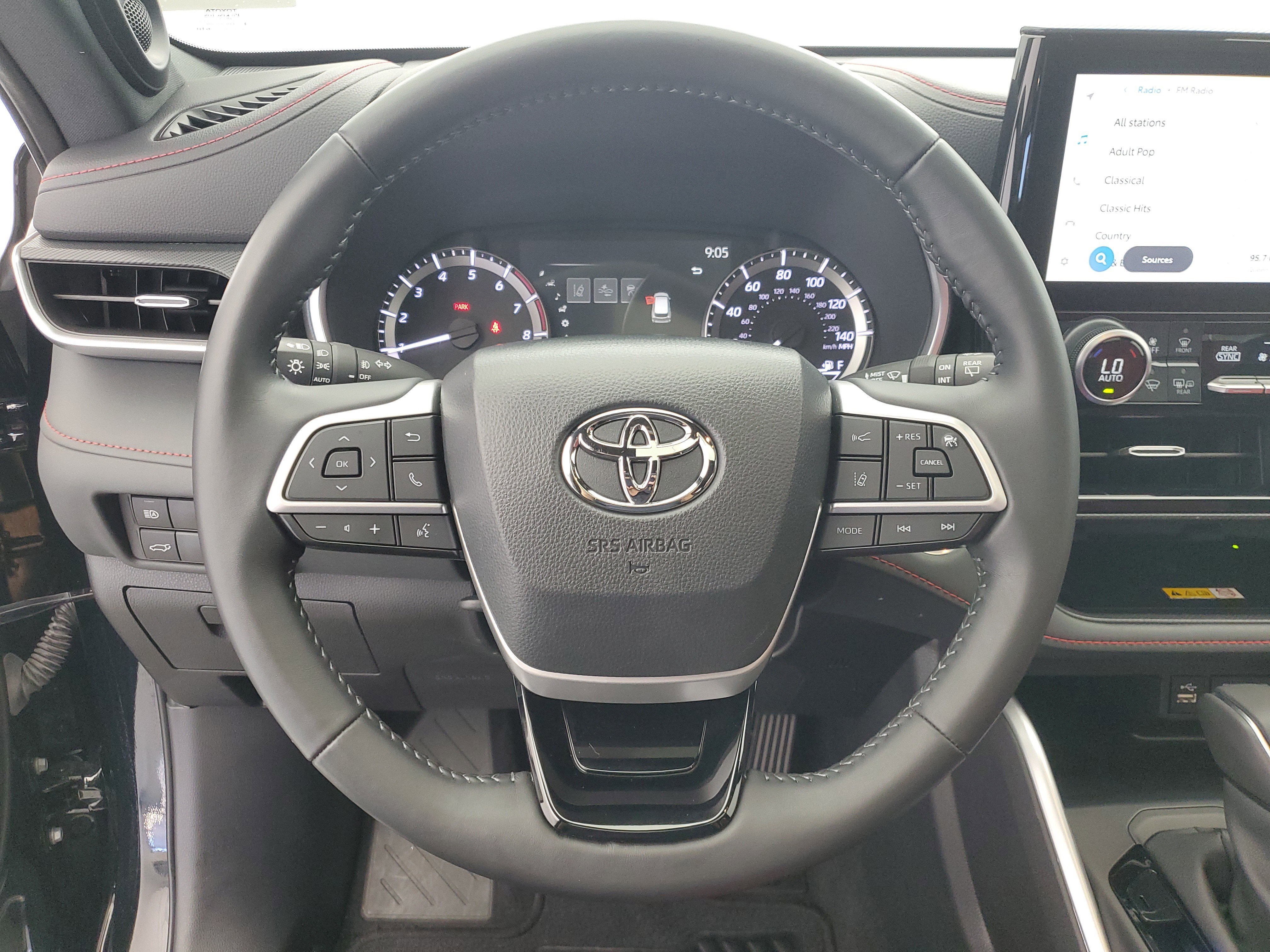 Used 2024 Midnight Black Metallic Toyota XSE image 25