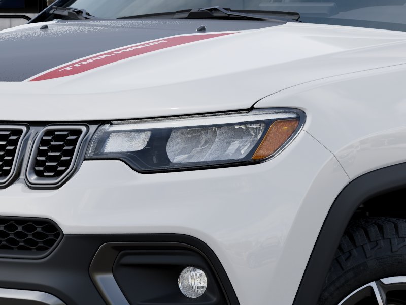 New 2026 Bright White Clear-Coat Exterior Paint Jeep Trailhawk image 6