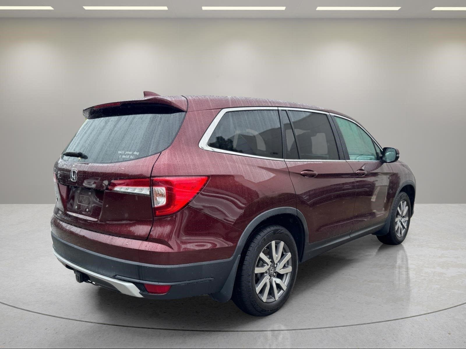 Used 2019 Deep Scarlet Pearl Honda EX-L image 4
