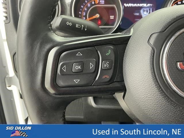 Used 2019 Bright White Clearcoat Jeep Sport Altitude image 9