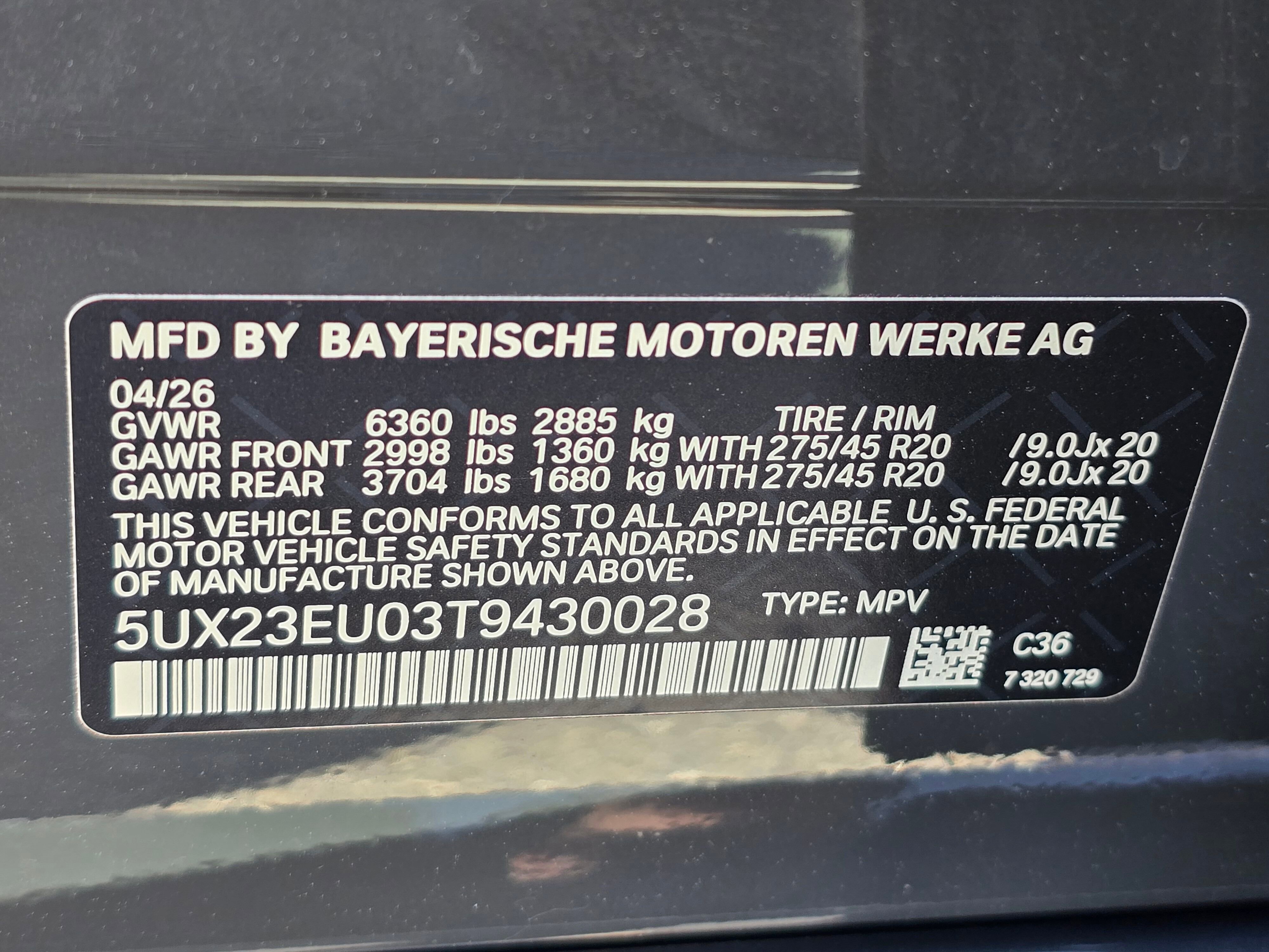 New 2026 Dravit Grey Metallic BMW xDrive40i image 63