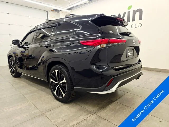 Used 2021 Midnight Black Metallic Toyota XSE image 3