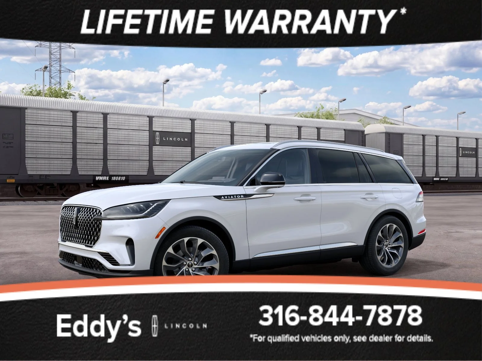 New 2027 Pristine White Metallic Tri-Coat Clearcoat Lincoln Reserve image 1