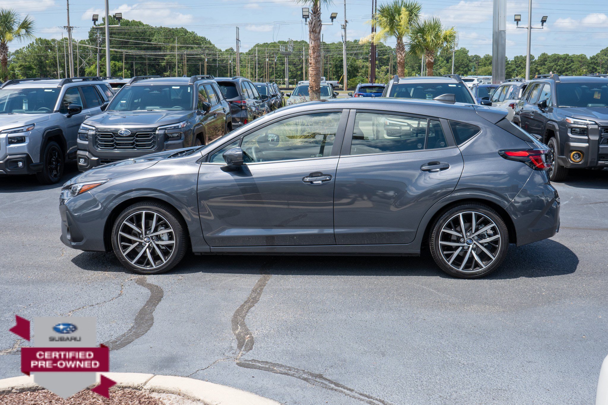 Used 2025 Magnetite Gray Metallic Subaru Sport image 6