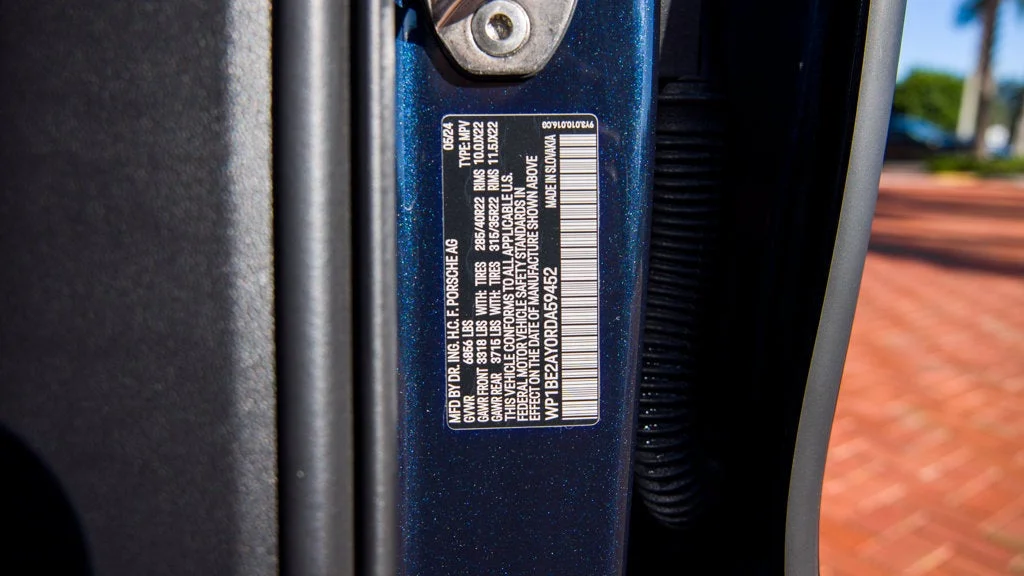 Used 2024 Algarve Blue Metallic Porsche Base image 50