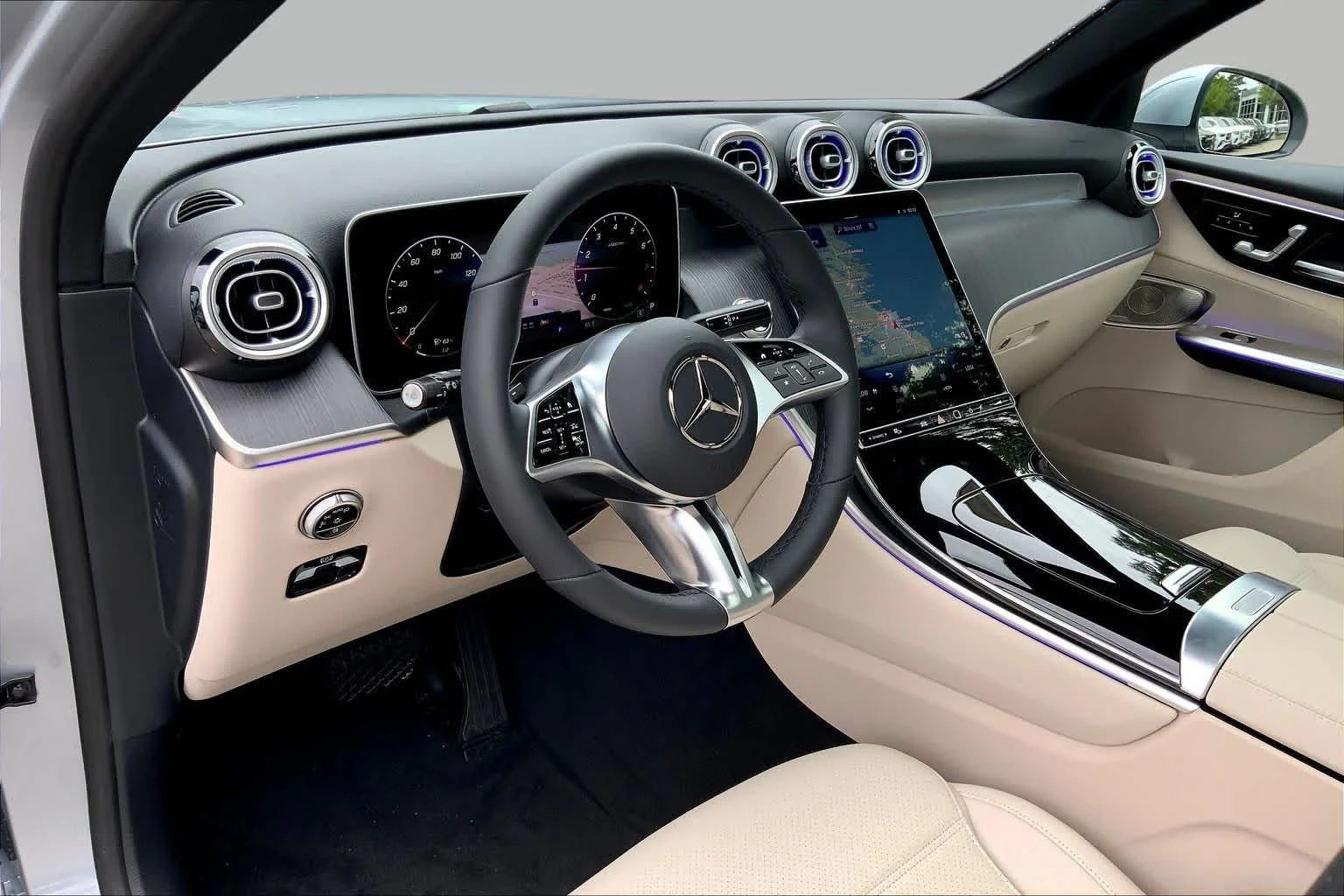 New 2026 Cirrus Silver Metallic Mercedes-Benz GLC 300 image 9