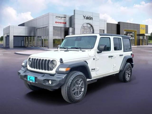 New 2026 Bright White Clearcoat Jeep Sport S image 2