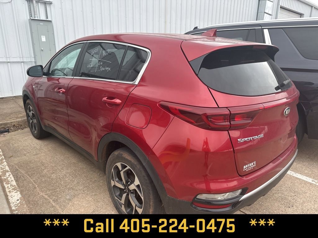 Used 2021 Kia Sportage LX with VIN KNDPMCAC5M7915100 for sale in Chickasha, OK