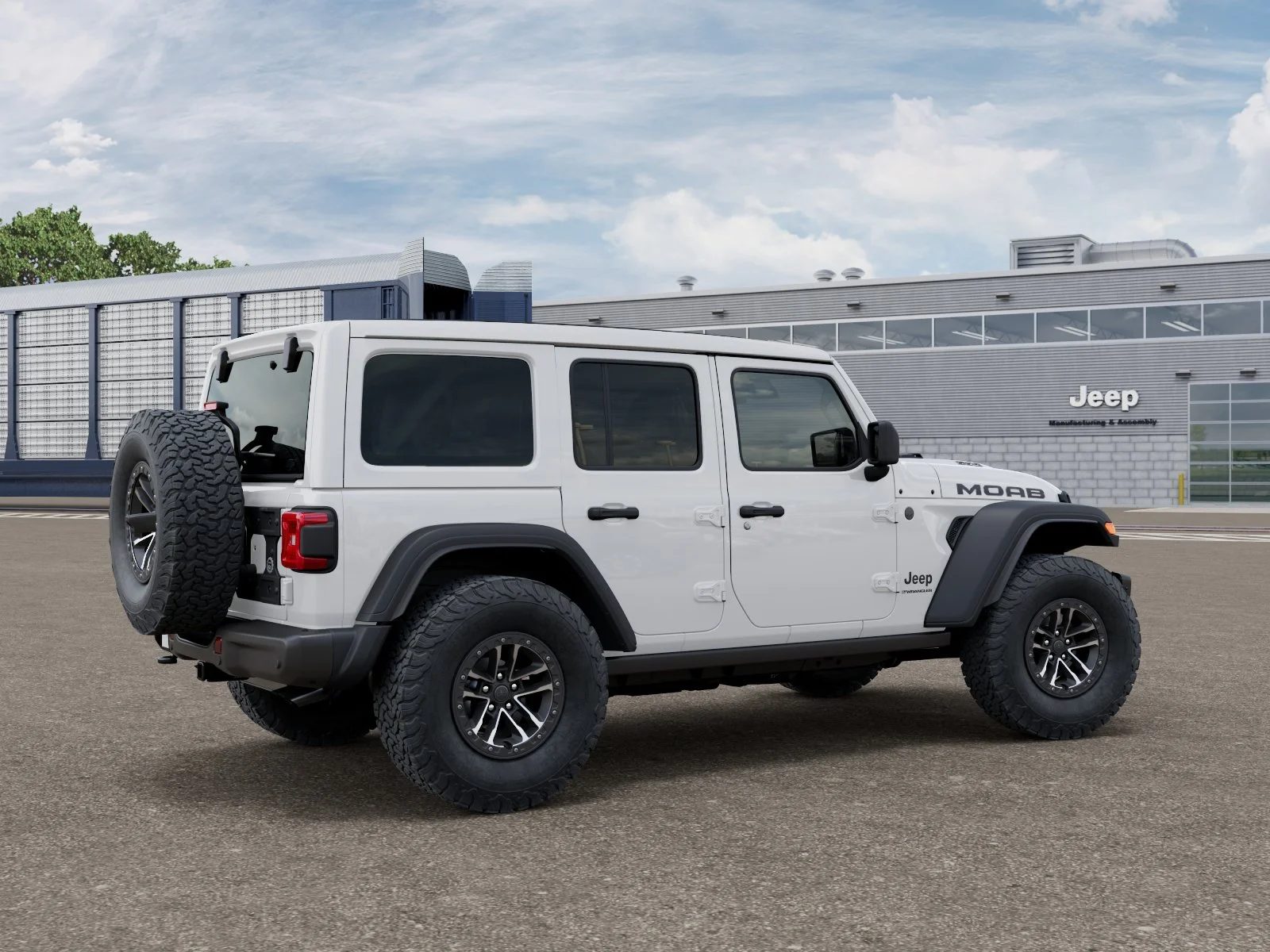 New 2027 Bright White Clearcoat Jeep Moab 392 image 2