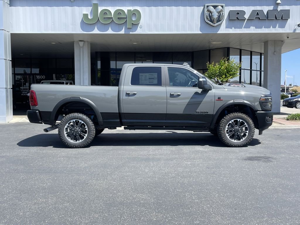 New 2026 Ceramic Gray Clear-Coat Exterior Paint RAM Rebel image 4
