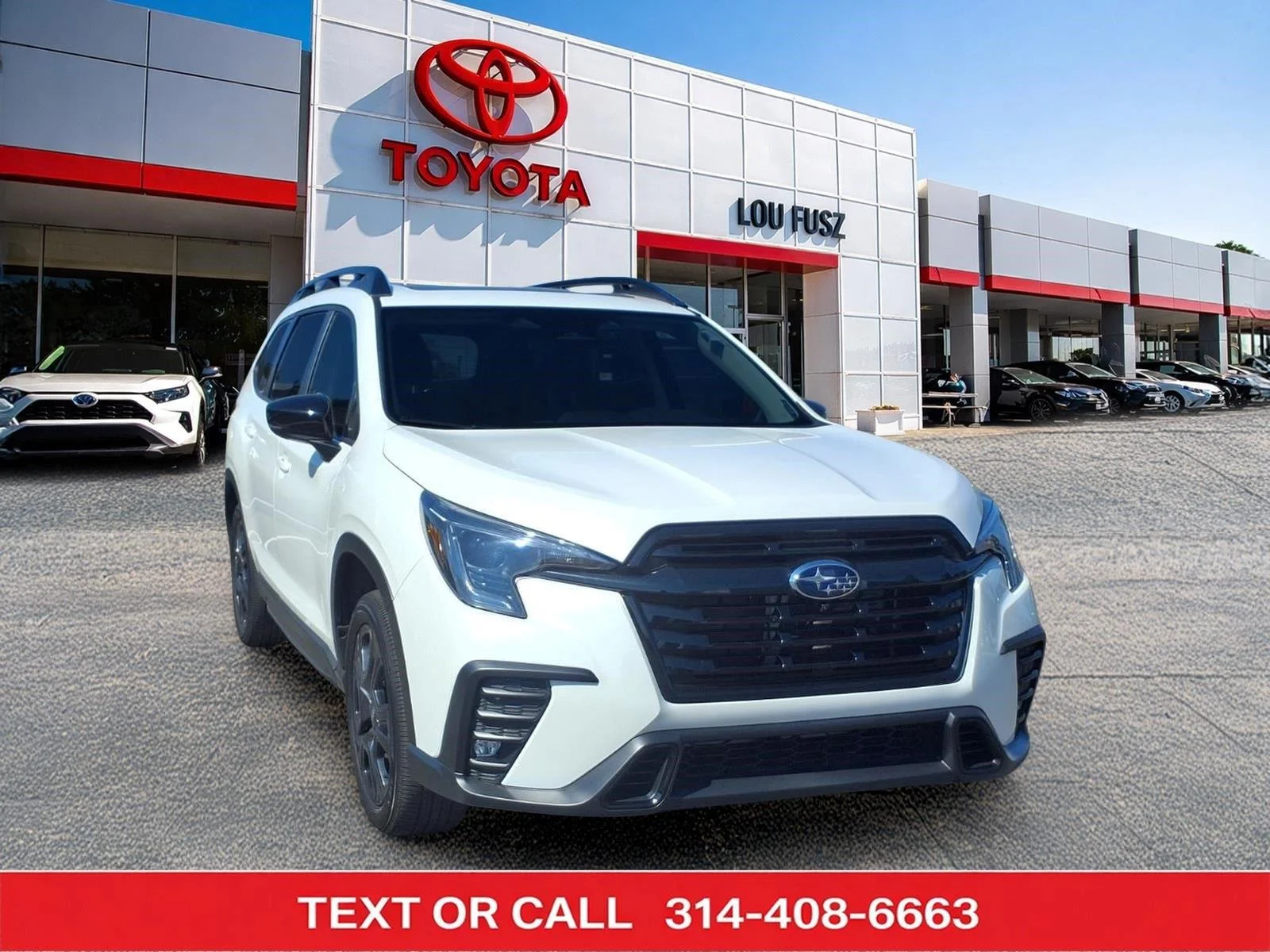 Used 2025 Crystal White Pearl Subaru Onyx Edition Touring image 1
