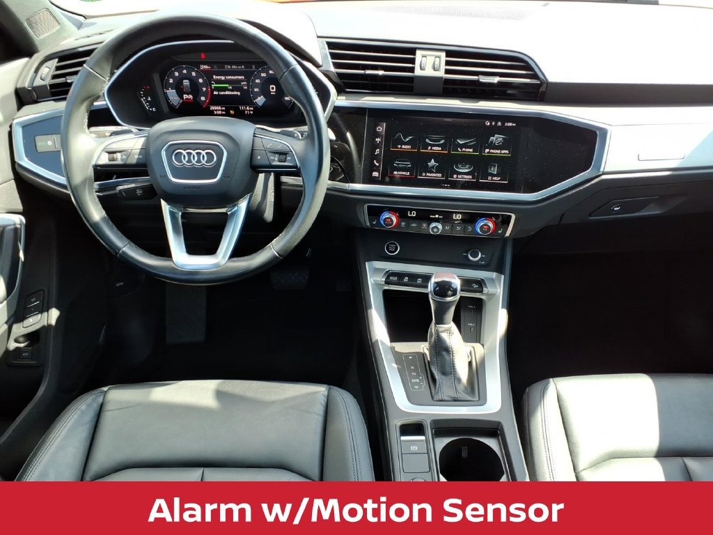 Used 2023 Tango Red Metallic Audi Premium S-LINE W/HEATED SEATS & PANORAMIC ROOF image 24