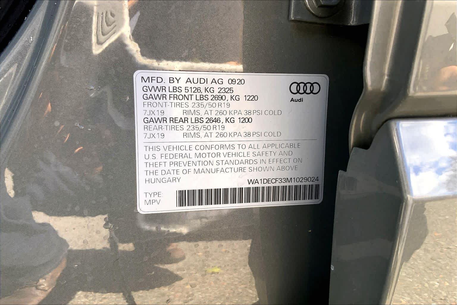 Certified Used 2021 Chronos Gray Metallic Audi S line Premium image 68