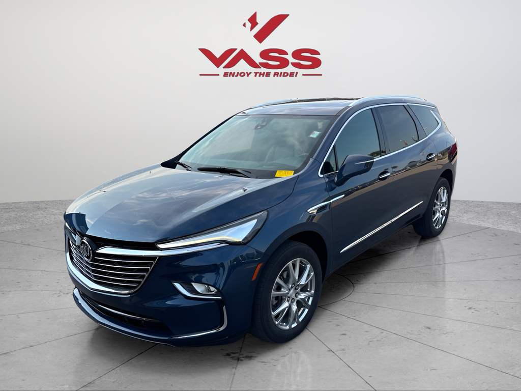 Certified Used 2022 Blue Buick Premium Group image 1