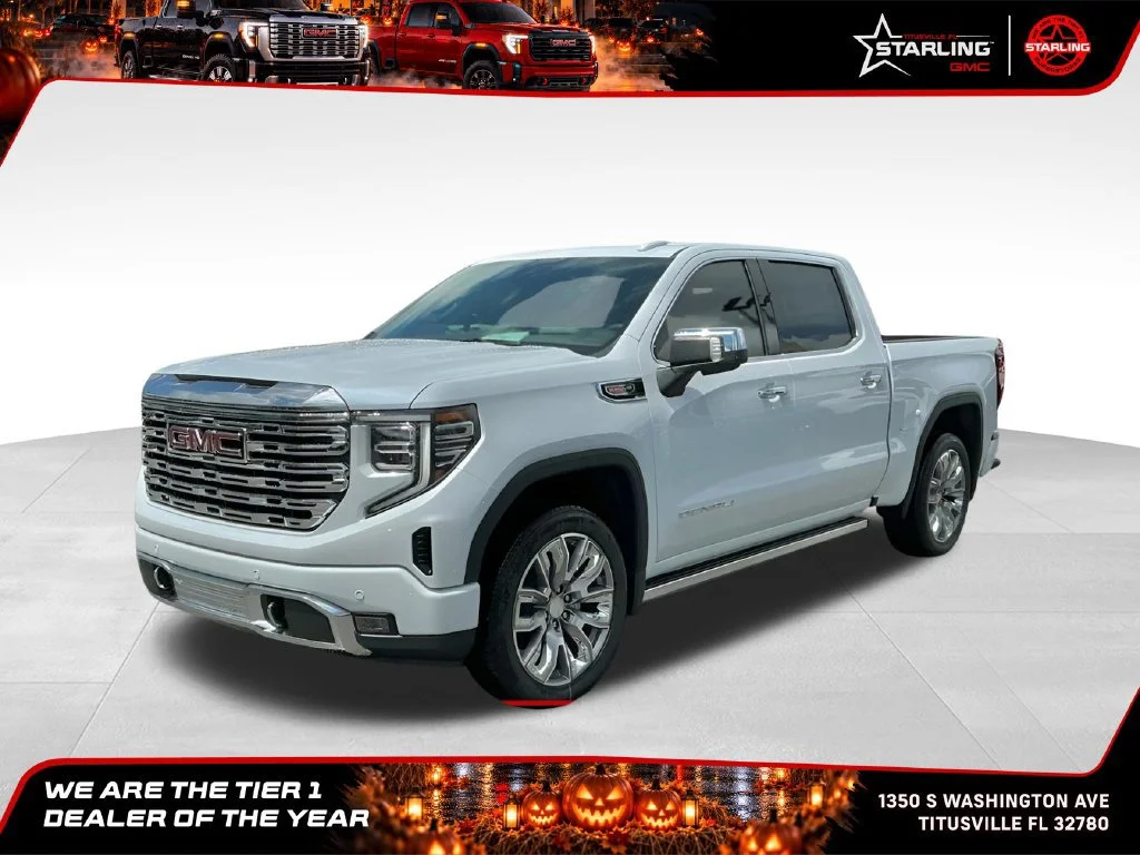 New 2026 Glacier White Tricoat GMC Denali image 1