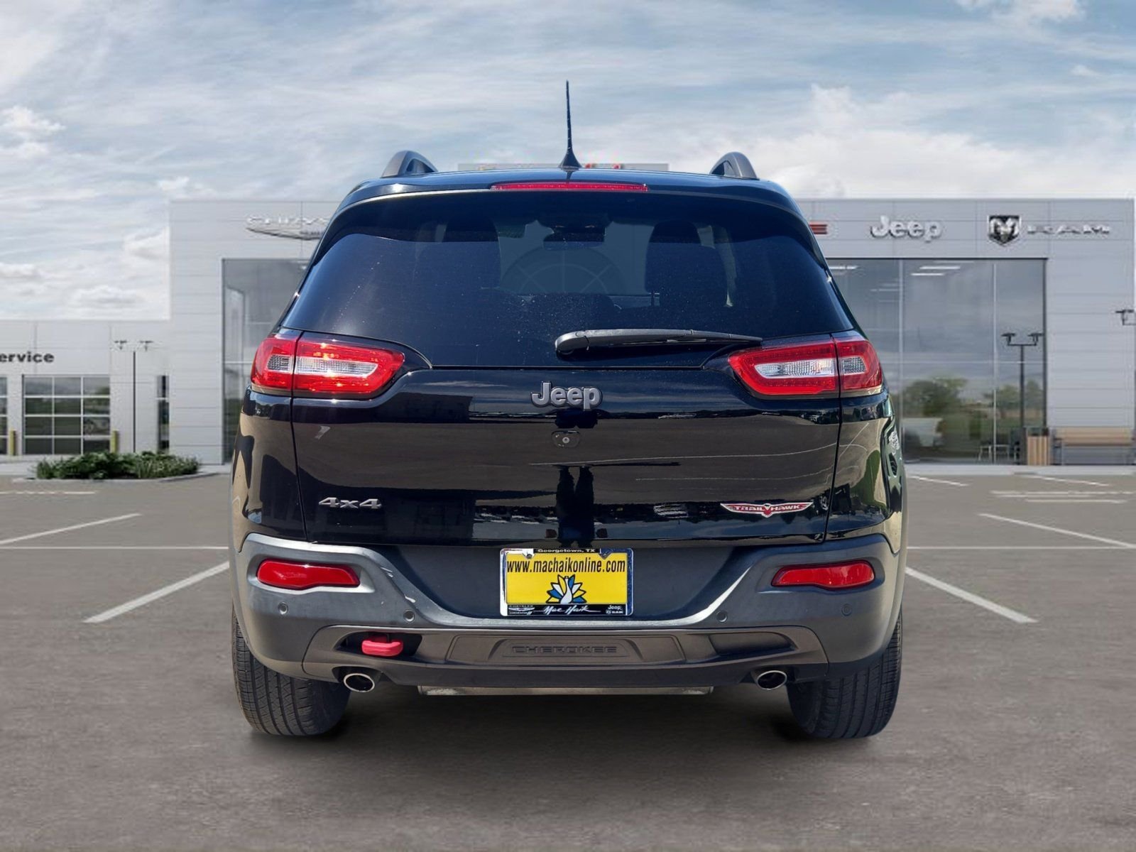 Certified Used 2018 Black Jeep Trailhawk image 4