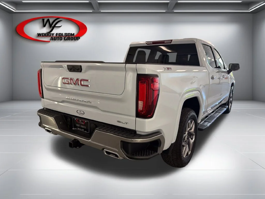 New 2026 Glacier White Tricoat GMC SLT image 6